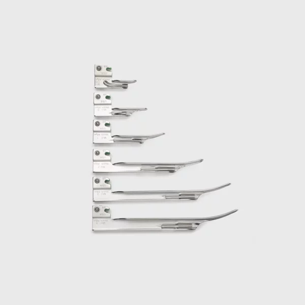 Fibre Optic Laryngoscope Set-Miller (With LED)