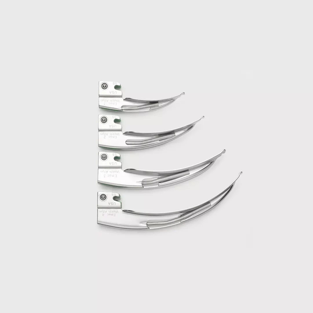 Fibre Optic Laryngoscope Set-Macintosh (With LED)