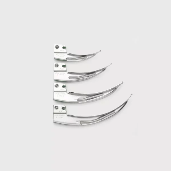 Fibre Optic Laryngoscope Set-Macintosh (With LED)