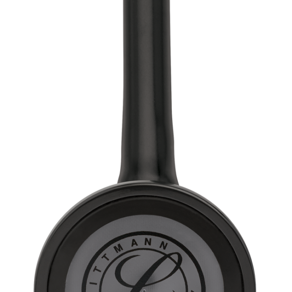 3M Littmann Master Cardiology Stethoscope, Smoke-Finish Chestpiece, Black Tube, 27 inch, 2176