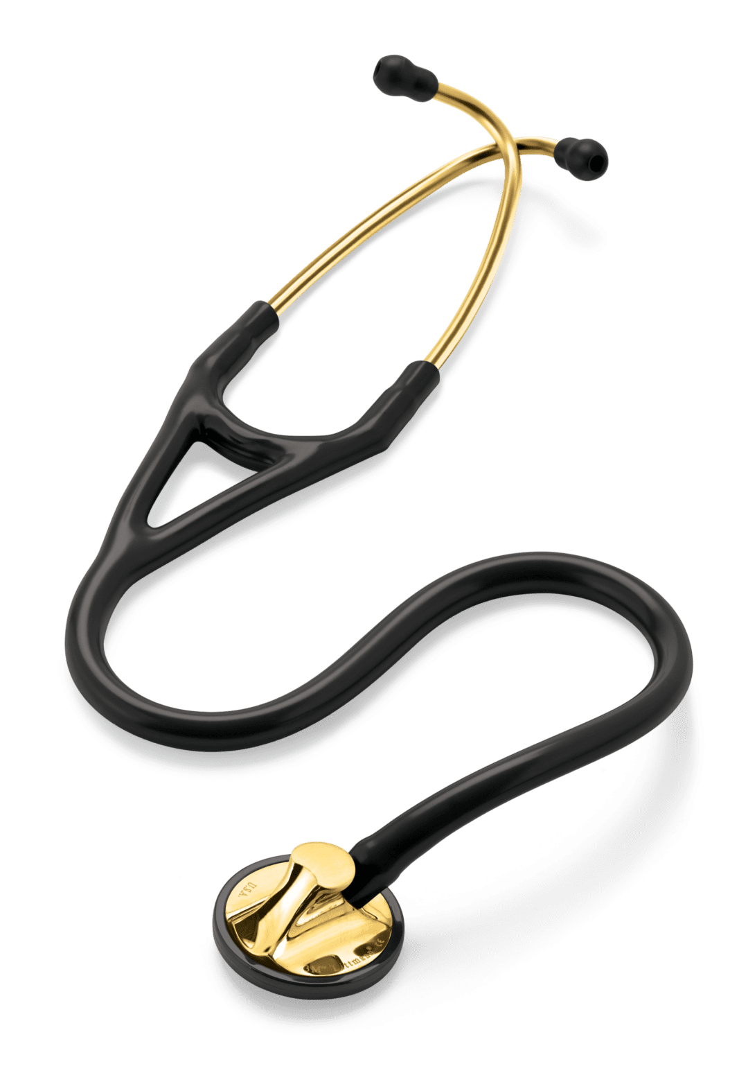 3M™ Littmann® Master Cardiology™ Stethoscope 2175, Brass-Finish Chestpiece, Black Tube
