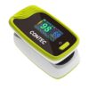 Contec CMS50-Pro Pulse Oximeter for measuring oxygen saturation and pulse rate with display features and low battery indicator