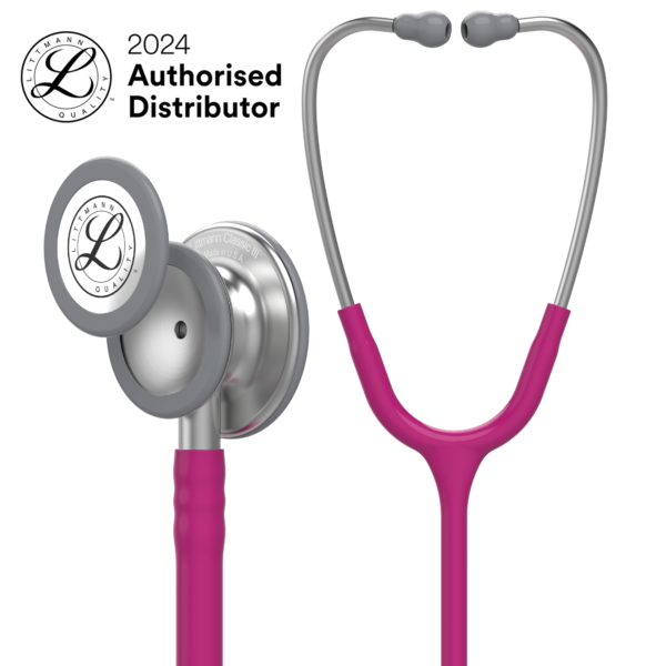Littmann Classic III - Raspberry - Stainless Steel Stethoscope