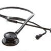 ADC Adscope 603 Tactical All-Black Stethoscope with AFD Technology for Enhanced Acoustic Performance and Durable Stainless Steel Construction