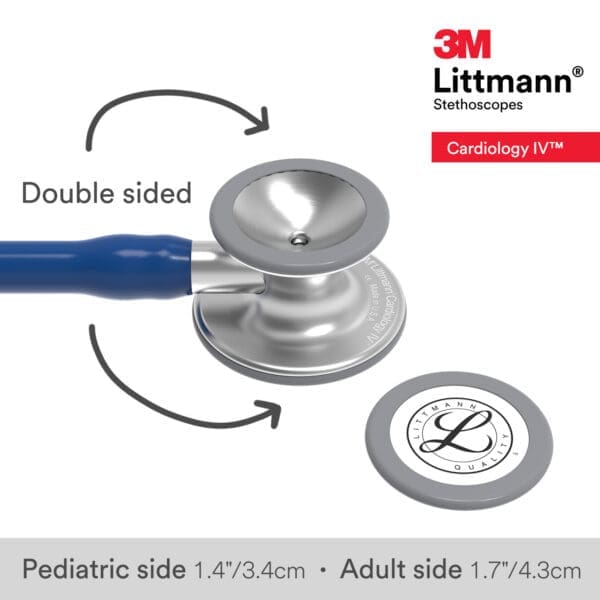 Littmann Cardiology IV - Navy Blue - Stainless Steel Stethoscope