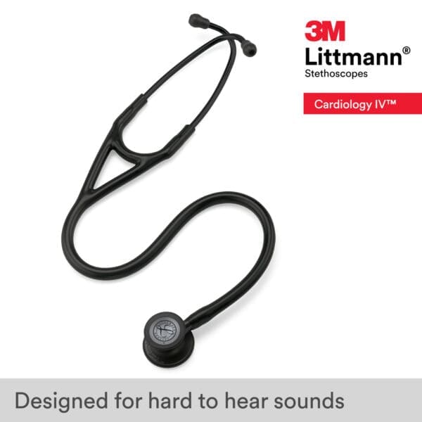 Littmann Cardiology IV - Black Edition Stethoscope