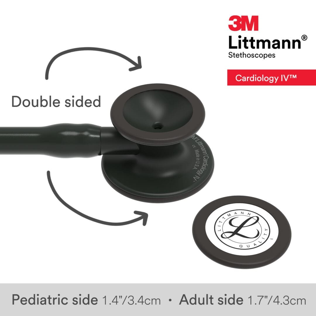 Littmann Cardiology IV - Black Edition Stethoscope