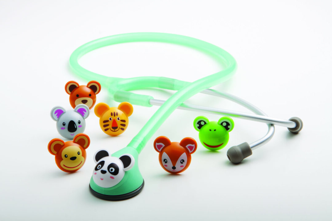 ADC Adscope® Adimals Platinum Pediatric Stethoscope (Seafoam)