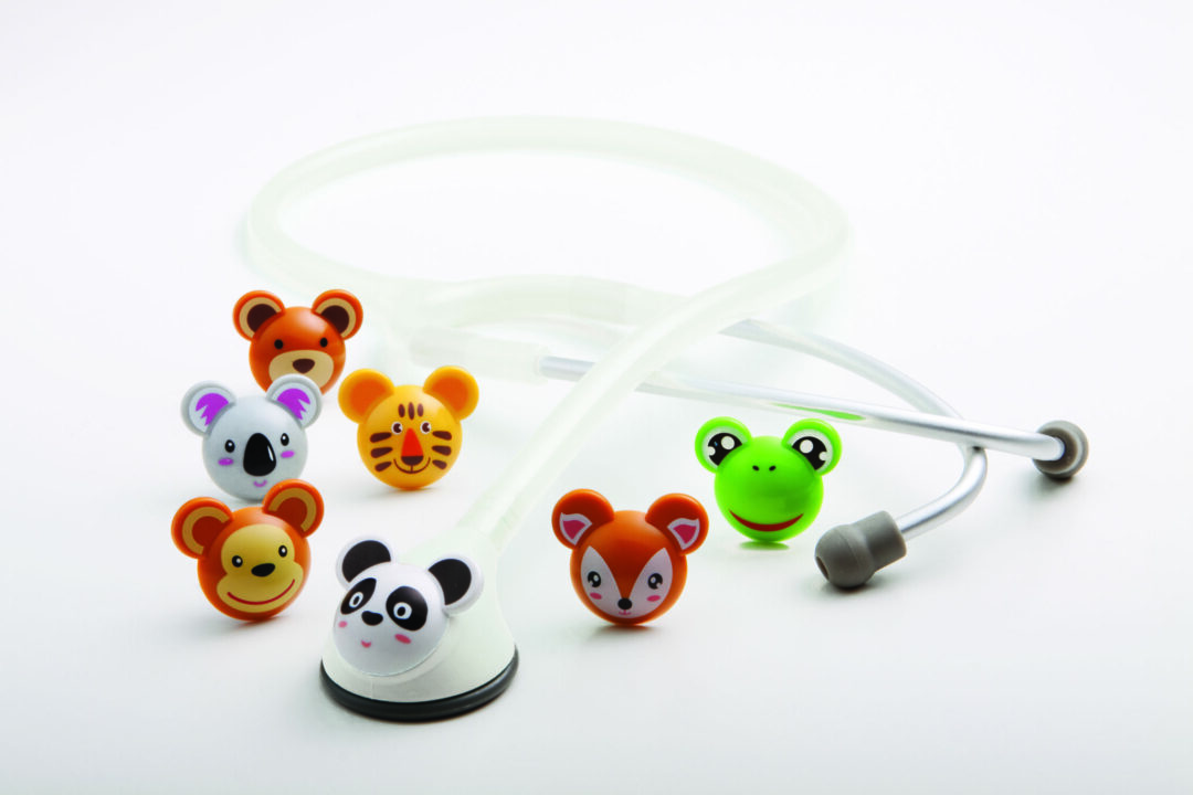 ADC Adscope® Adimals Platinum Pediatric Stethoscope (White)