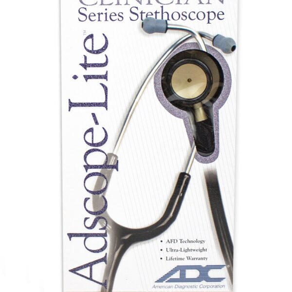 ADC Adscope® Lite 619 – Rose Gold and White stethoscope