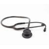ADC Adscope Lite 619 all-black tactical stethoscope with aluminum alloy chestpiece, ultra-lightweight design, and AFD technology for enhanced acoustics