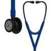 Littmann Cardiology IV Stethoscope in Navy Blue with Matte Black Finish, designed for high acoustic sensitivity in adult and pediatric care.
