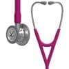 Littmann Cardiology IV Stethoscope in Raspberry with Stainless Steel Finish for Advanced Cardiac Diagnostics