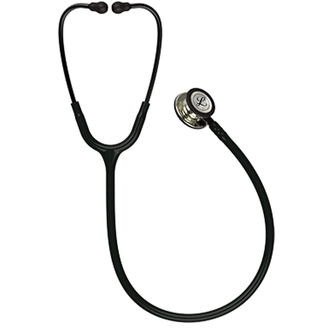 Littmann Classic III - Black - Champagne Finish Stethoscope