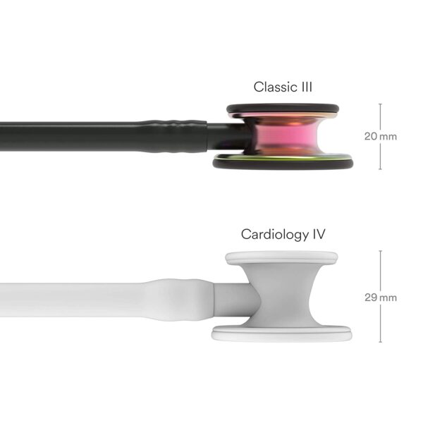 Littmann Classic III - Black - Rainbow Finish Stethoscope