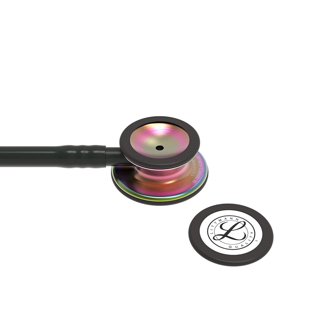 Littmann Classic III - Black - Rainbow Finish Stethoscope
