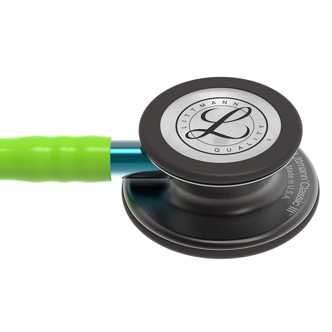 Littmann Classic III - Lime Green - Smoke Finish Stethoscope