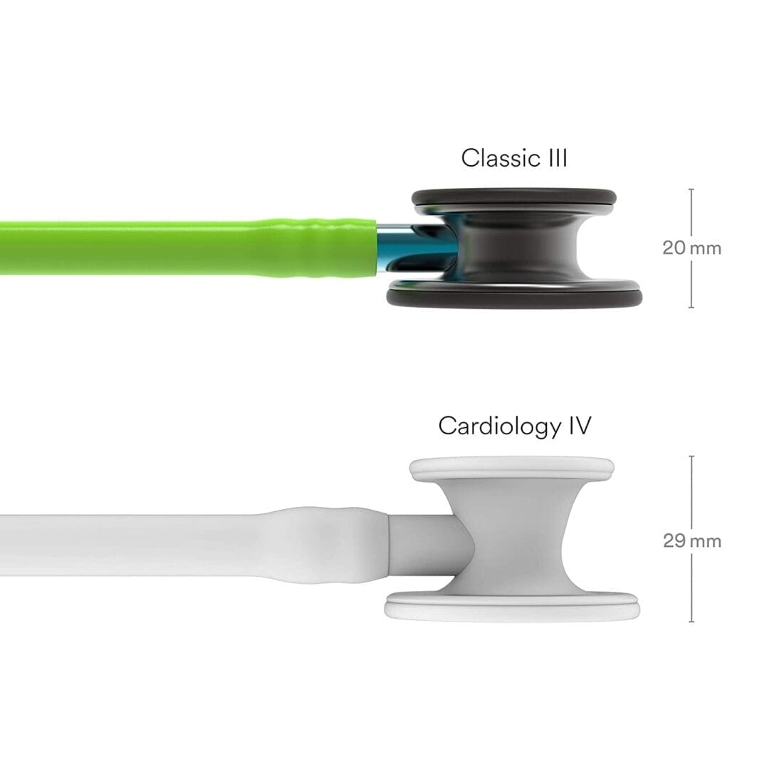 Littmann Classic III - Lime Green - Smoke Finish Stethoscope