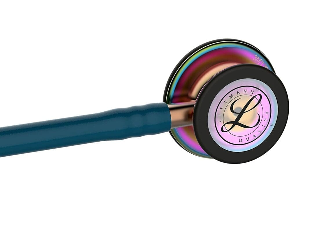 Littmann Classic III - Caribbean Blue - Rainbow Finish Stethoscope