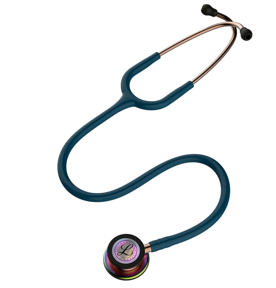 Littmann Classic III - Caribbean Blue - Rainbow Finish Stethoscope