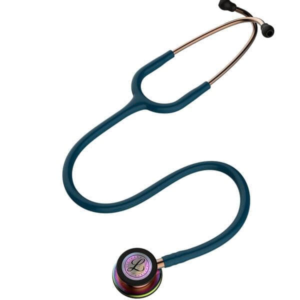 Littmann Classic III - Caribbean Blue - Rainbow Finish Stethoscope