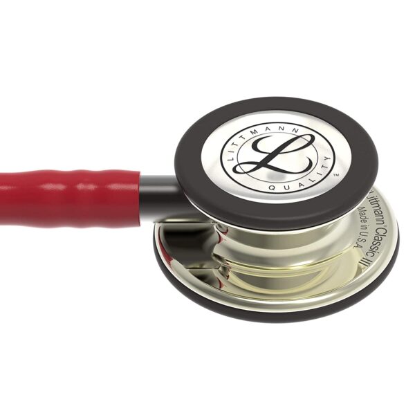 Littmann Classic III - Burgundy - Champagne Finish Stethoscope