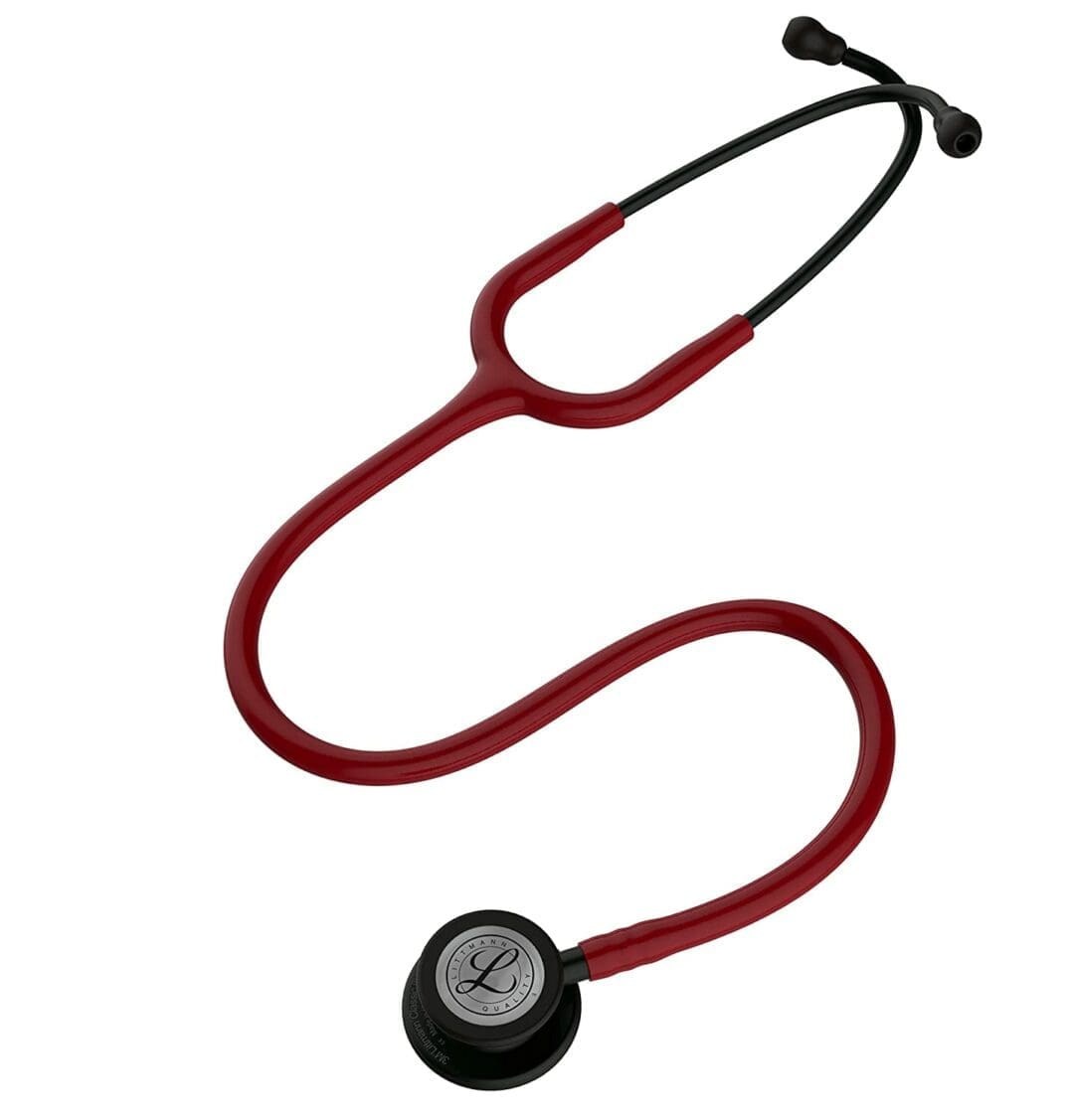 Littmann Classic III - Burgundy - Black-Matte Finish Stethoscope