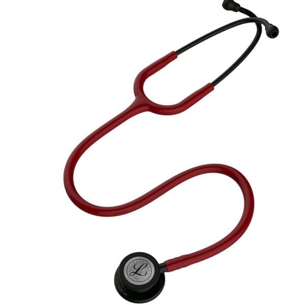 Littmann Classic III - Burgundy - Black-Matte Finish Stethoscope