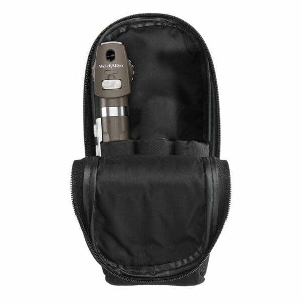 Welch Allyn Pocket Plus LED Black Ophthalmoscope with Case - 12880-BLK