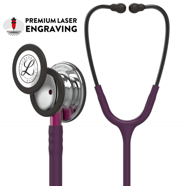 5960 Littmann Classic III Stethoscope Plum Mirror