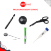 WiZmed Premium Student Combo with Babinsky Hammer, Pupil Torch, Medical Shears, Measuring Tape, Tourniquet, and Digital Thermometer for medical students in South Africa