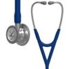 Littmann Cardiology IV Stethoscope in Navy Blue with Stainless Steel Chestpiece for Advanced Cardiac Diagnostics, 7-Year Warranty, and Dual-Sided Tunable Design for Adult and Pediatric Use