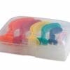 ADC Berman Disposable Oral Airway Kit with color-coded, smooth polyethylene airways and reinforced bite blocks, latex-free and available in six sizes