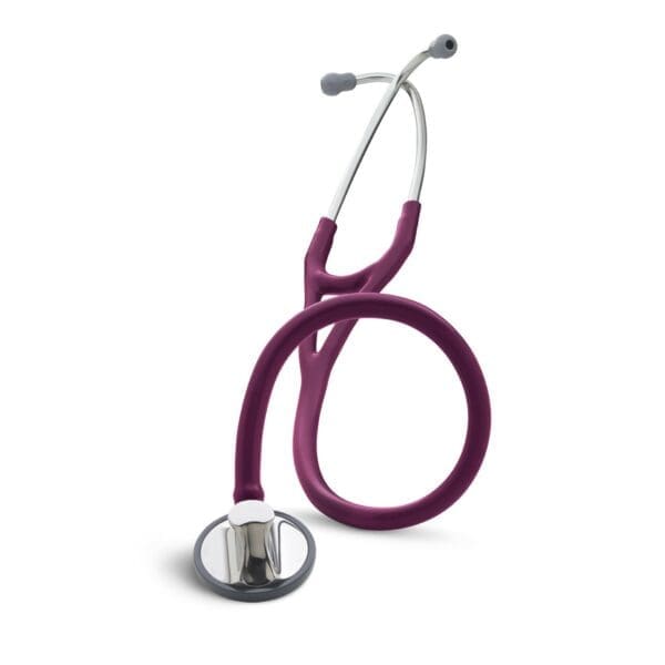 3M Littmann Master Cardiology Stethoscope in Plum with Tunable Diaphragm and Soft-Sealing Eartips