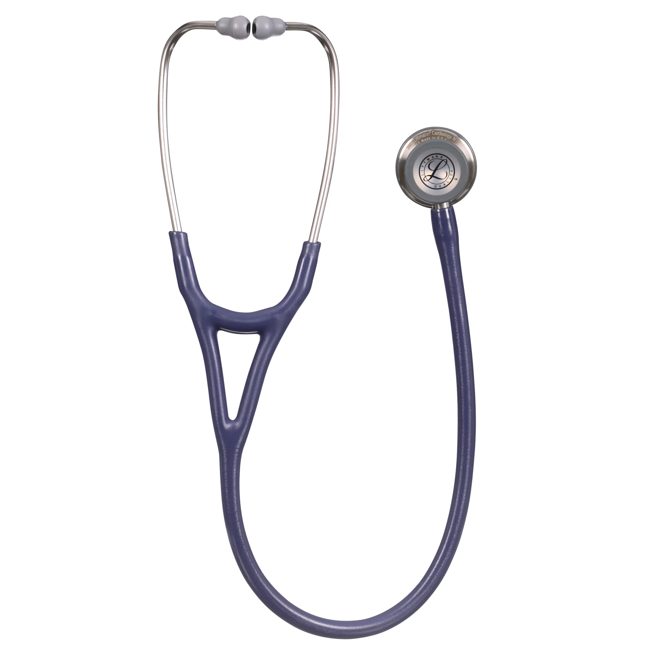3M™ Littmann® Cardiology IV™ Diagnostic Stethoscope, 6187C, Stainless-finish Chestpiece, Midnight Blue Tube