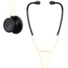 3M™ Littmann® Cardiology IV™ Diagnostic Stethoscope, 6186C, Black Matte-finish Chestpiece, Alabaster Tube