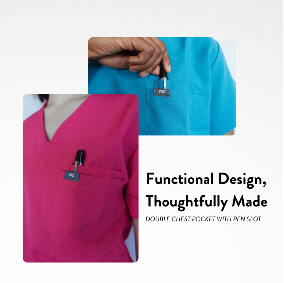 WiZ Scrubs Basic Top - Image 4