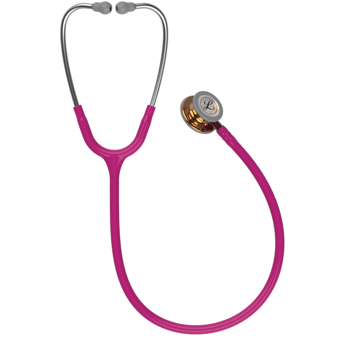 Limited Edition Littmann Classic III - Raspberry - High Polish Copper