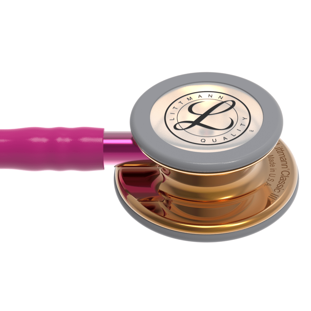 Limited Edition Littmann Classic III - Raspberry - High Polish Copper