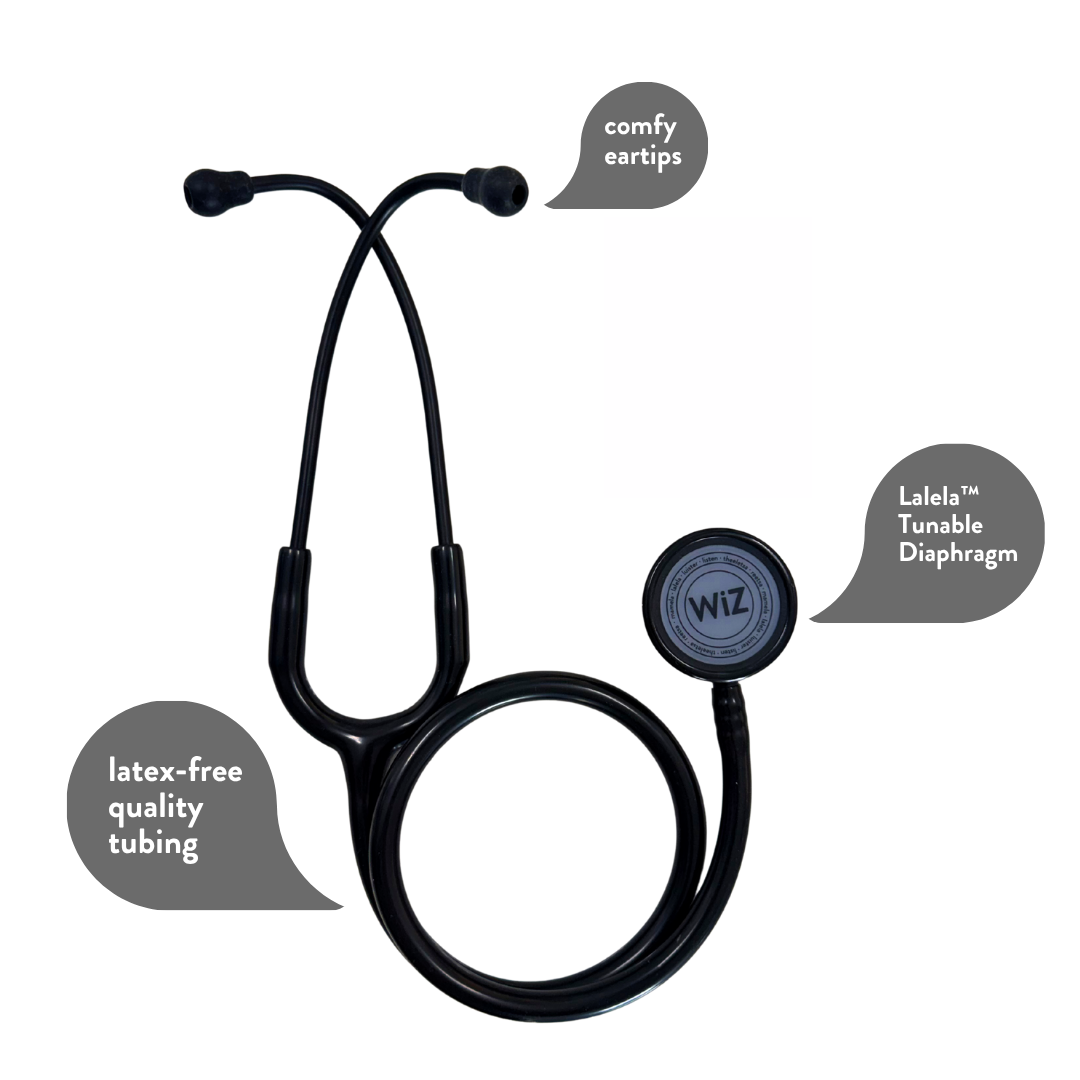 Dual-head chestpiece detail