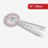 WiZmed Goniometer (12-Inch / ±30cm)