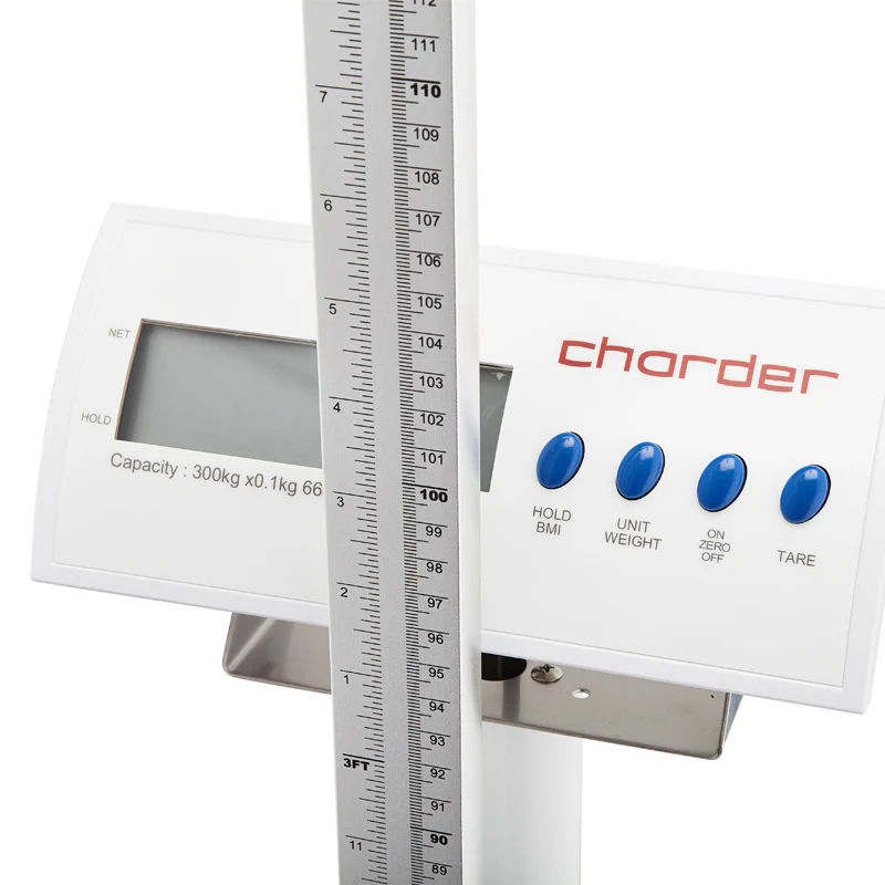 Charder Digital BMI Scale with Height Rod (Adult - 300kg) - Image 4