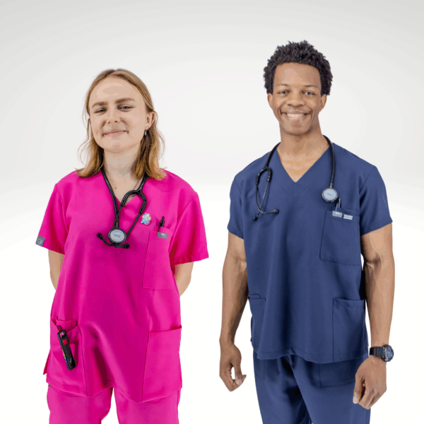 WiZ Scrubs Basic 2.0 - Unisex Scrub Top