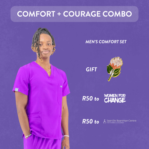 WiZscrubs Comfort + Courage Combo - Men's Scrub Fit