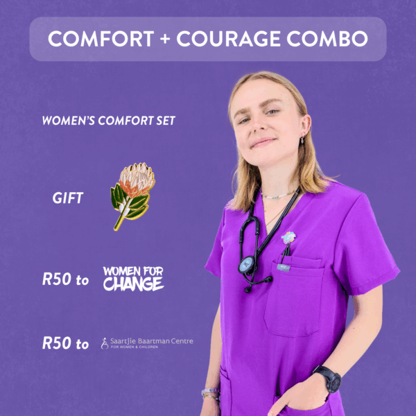 WiZscrubs Comfort + Courage Combo - Women's Scrub Fit