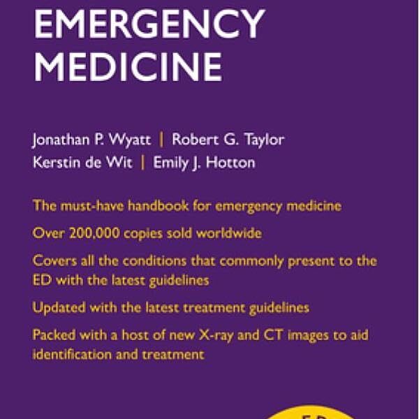 Oxford Handbook of Emergency Medicine 5/E 2020
