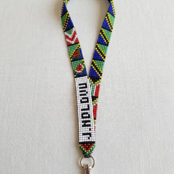 African Beaded Healthcare ID Lanyard 🇿🇦 | Handmade in South Africa